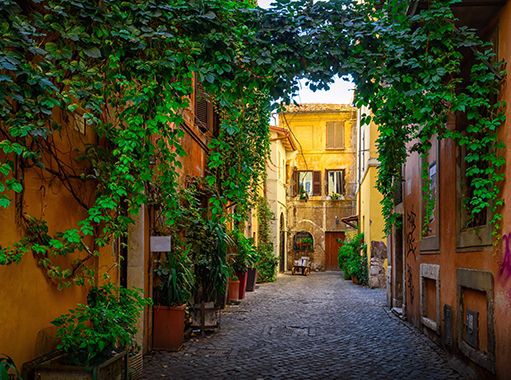 Alley in Trastevere